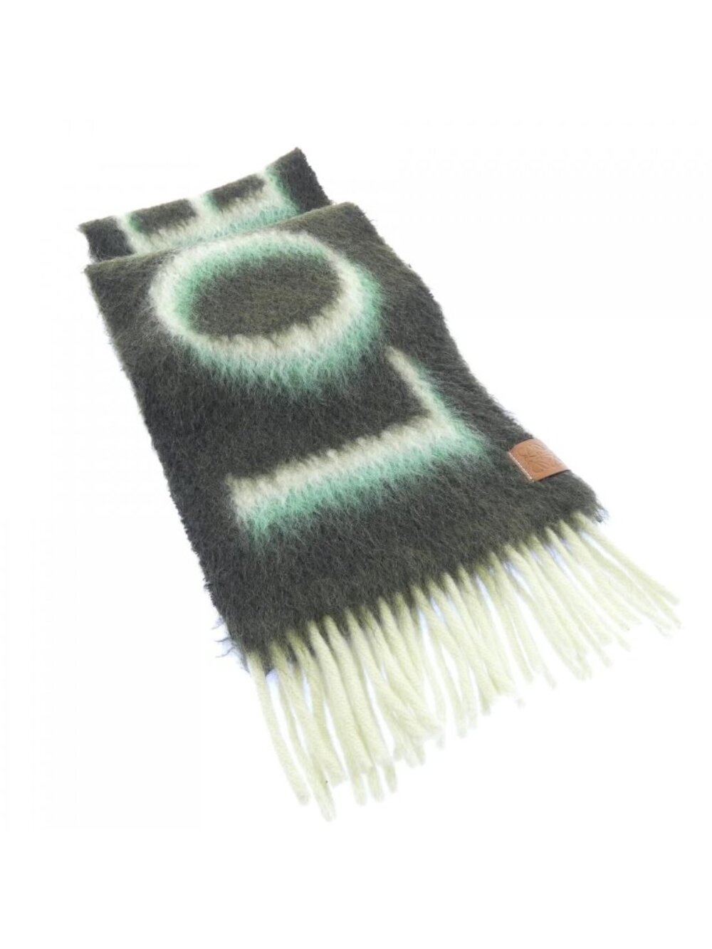 Loewe Scarf Green